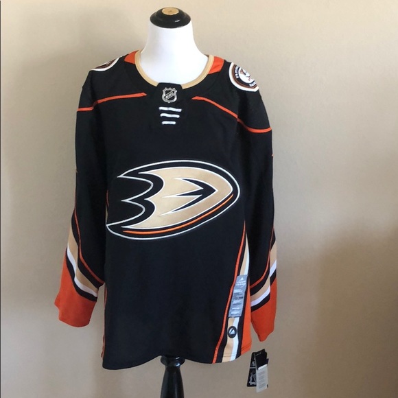 adidas Other - NWT Adidas Anaheim Ducks Home Jersey Size (50) M